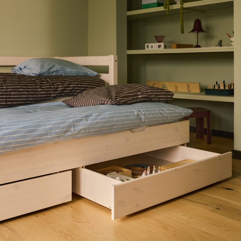 FLEXA World CLASSIC Opberglades - Wit in kamer