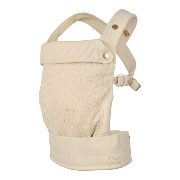 Kas Kopenhagen – MIO Draagzak Baby met Kant – Creme