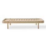 Oliver Furniture - Wood Lounger Bed - Eikenhout, 120 x 200 cm