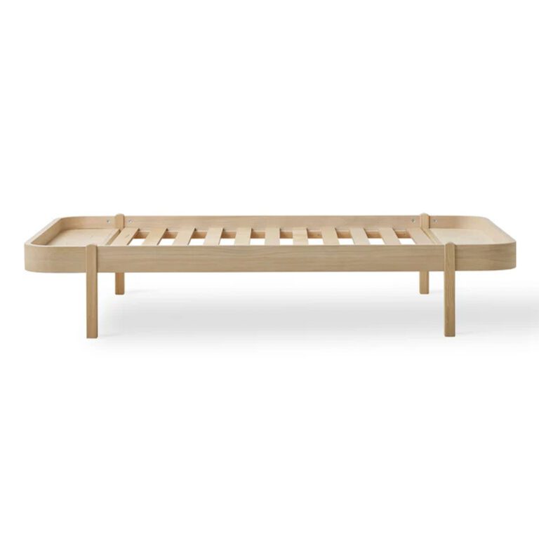 Oliver Furniture - Wood Lounger Bed - Eikenhout, 120 x 200 cm