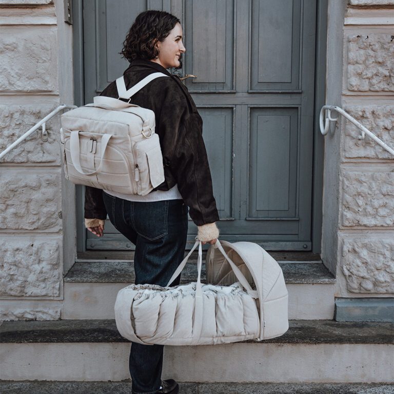 Sebra - Luiertas voor Onderweg - Morning Beige Melange