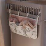 Sebra - Bed Organizer 3 Vakjes - Powder Blossom