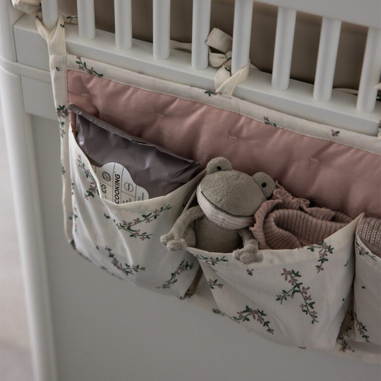 Sebra - Bed Organizer 3 Vakjes - Powder Blossom