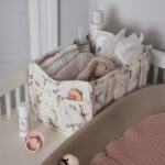 Sebra - Draagbare Luier Organizer - Powder Blossom