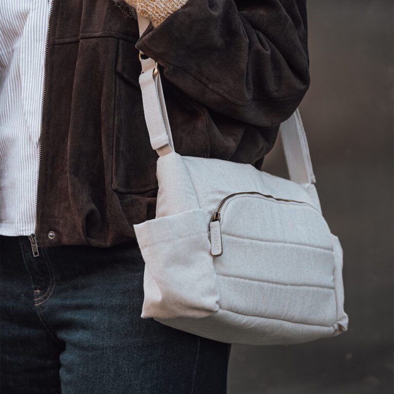 Sebra - Mini Luiertas voor Onderweg - Morning Beige Melange