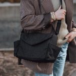 Sebra - Kleine Luiertas voor Onderweg - Dark Grey Melange