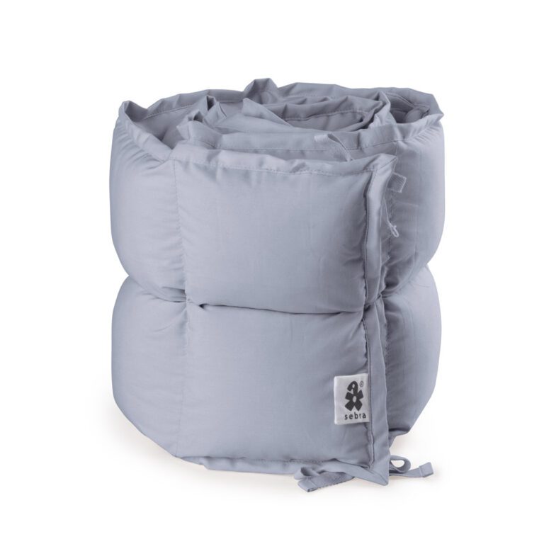 Sebra bedbumper Dusty Blue 180 cm