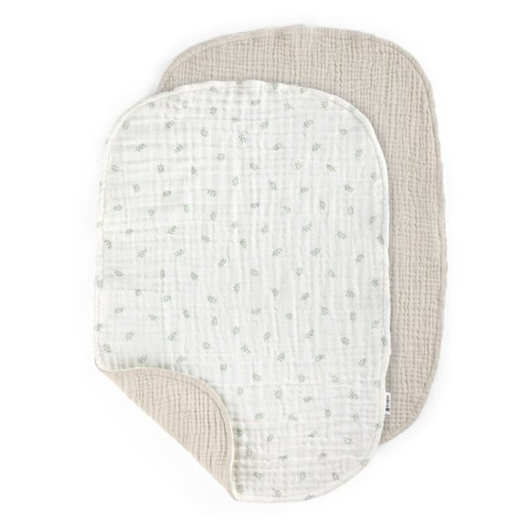 Sebra – Hydrofiele Doeken voor Aankleedkussen 2-pack – Sophora Leaves