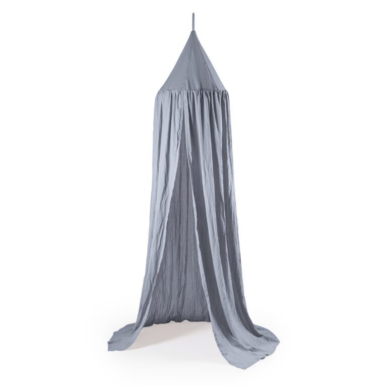 Sebra - Bedhemel - Dobby Weave - Dusty Blue