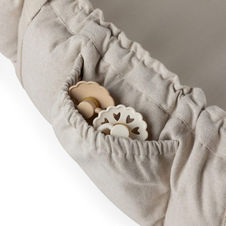 Sebra - 3-in-1 Babynest - Morning Beige Melange