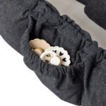Sebra - 3-in-1 Babynest - Dark Grey Melange