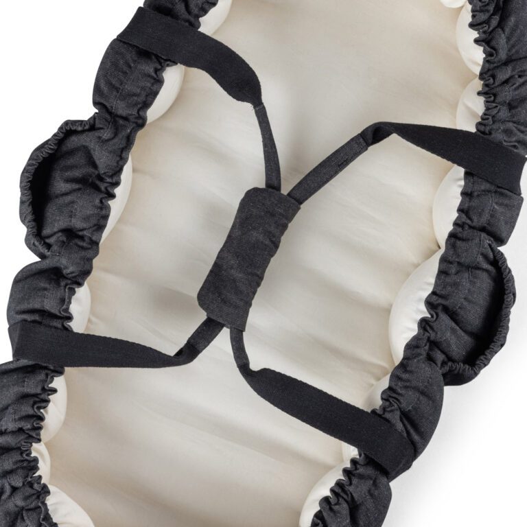Sebra - 3-in-1 Babynest - Dark Grey Melange