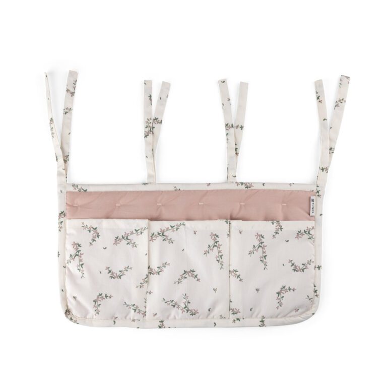 Sebra - Bed Organizer 3 Vakjes - Powder Blossom
