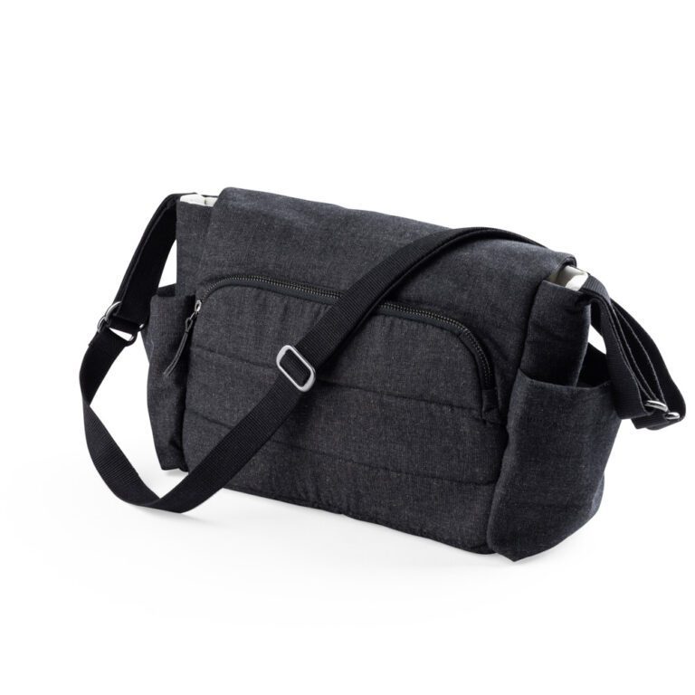 Sebra - Kleine Luiertas voor Onderweg - Dark Grey Melange