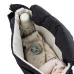 Sebra - Kleine Luiertas voor Onderweg - Dark Grey Melange