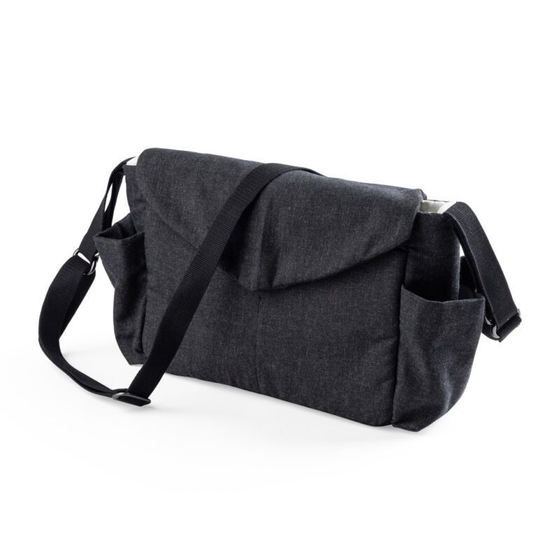 Sebra - Kleine Luiertas voor Onderweg - Dark Grey Melange