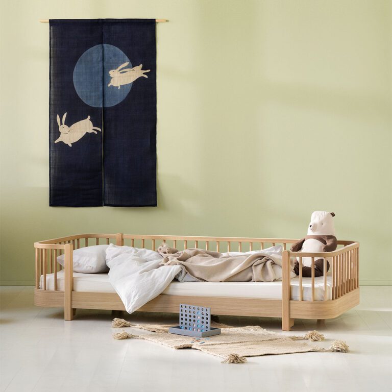 Oliver Furniture - Wood Original Floor Bed - Eikenhout, 90 x 200 cm