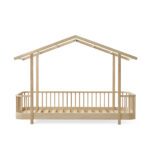 Oliver Furniture - Wood Original House Bed - Eikenhout, 90 x 200 cm