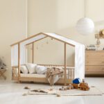 Oliver Furniture - Wood Original House Bed - Eikenhout, 90 x 200 cm