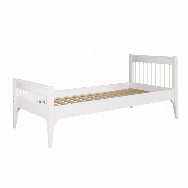 Inmondo - Carmela 1-Persoonsbed - White, 90 x 200 cm