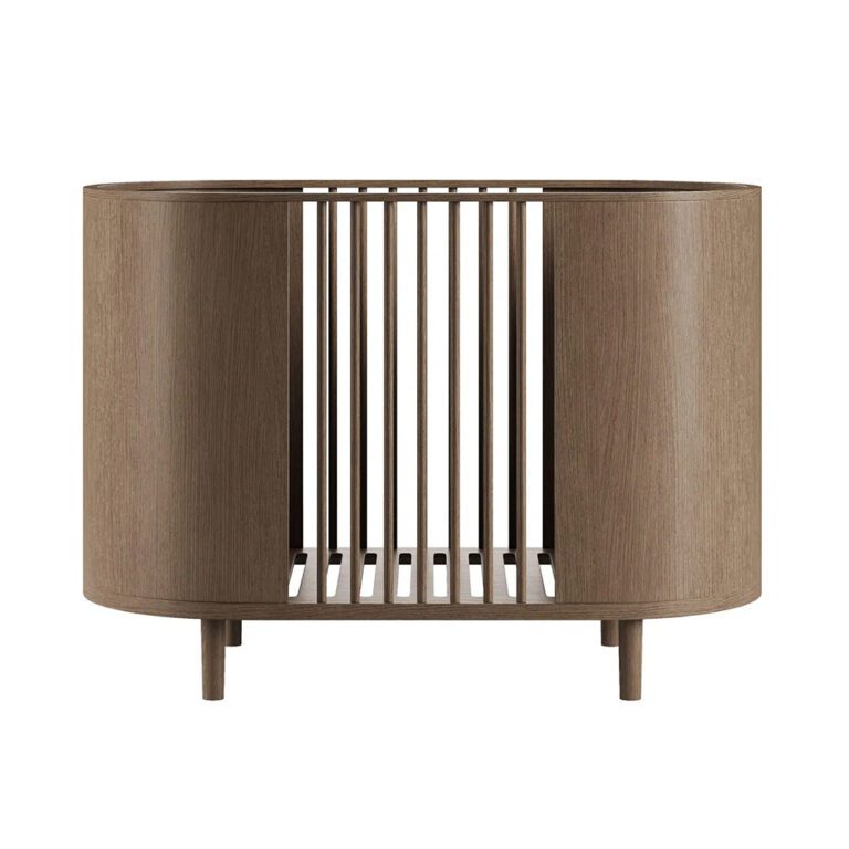 Kas Kopenhagen - Kai Babybed - Smoked Oak - 70 x 120 cm
