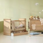 Oliver Furniture - Camp Novel Bed, Ledikant Incl. Ombouw tot Twijfelaar - Eikenhout, 60 x 120/120 x 200 cm