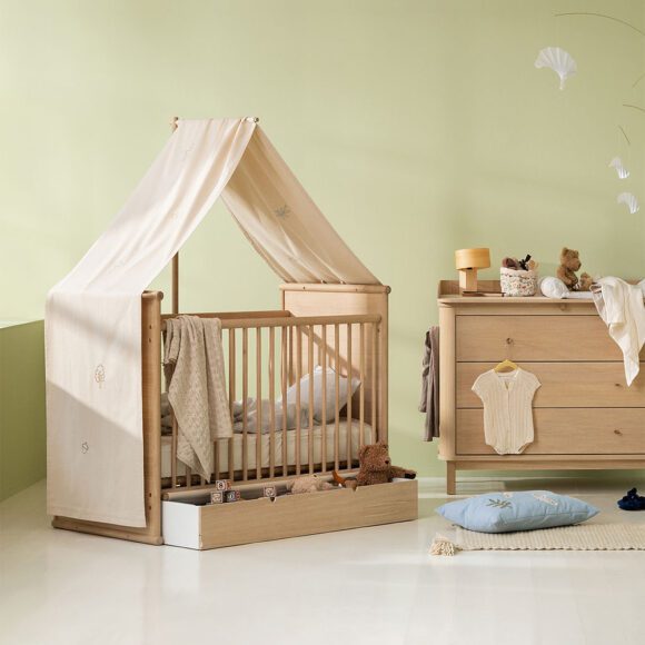 Oliver Furniture – Camp Novel Bed Canopy voor 60 x 120 bed – Undyed