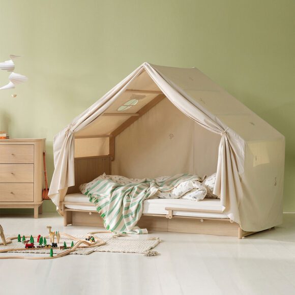Oliver Furniture – Camp Novel Bed Tent voor House Roof – Undyed