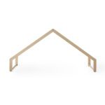 Oliver Furniture - Camp Novel Bed House Roof voor 120 x 200 bed - Berken/Eikenhout