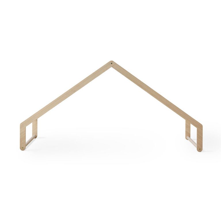 Oliver Furniture - Camp Novel Bed House Roof voor 120 x 200 bed - Berken/Eikenhout