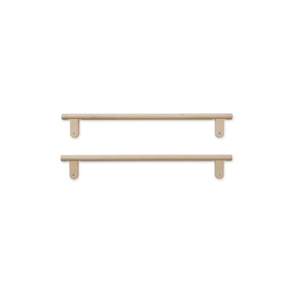 Oliver Furniture – Camp Novel Bed Matrassteun, 2 pcs. voor 120 x 200 bed – Eikenhout