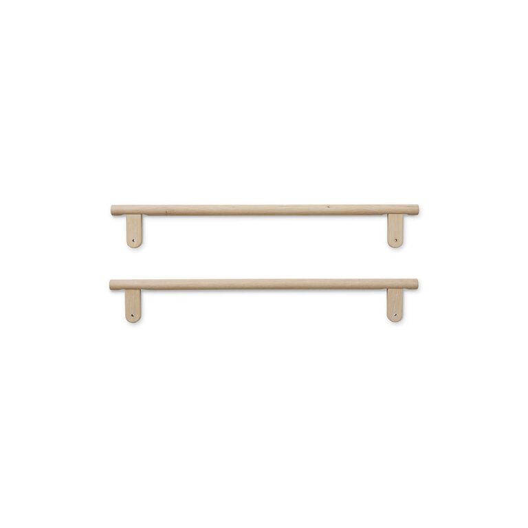 Oliver Furniture - Camp Novel Bed Matrassteun, 2 pcs. voor 120 x 200 bed - Eikenhout