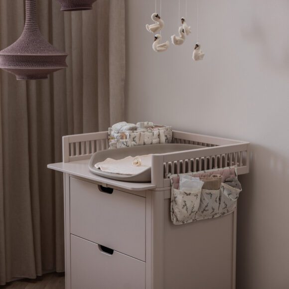 Sebra – Commode met 2 Lades – Birchbark Rose