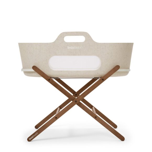 Snüz – SnüzBaskit Babywieg Barley + Walnut Standaard