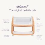 Snüz - SnüzPod5 Co-Sleeper - Natural