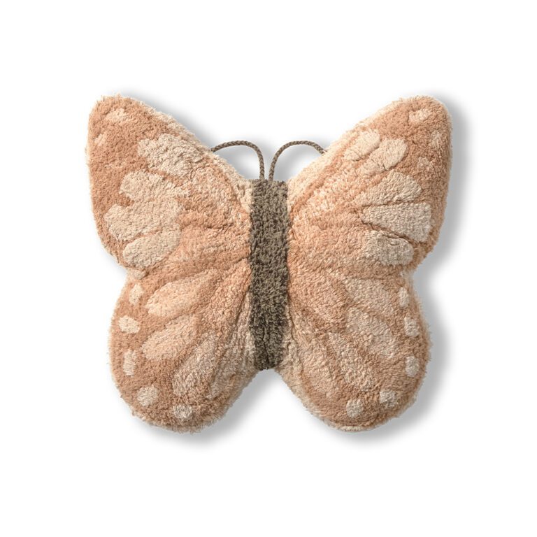 Lorena Canals - Wasbaar Kussen - Butterfly - 60 x 50 cm