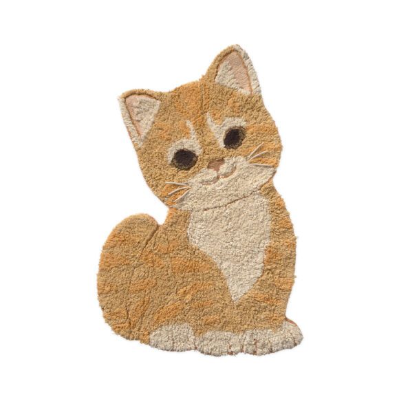 Lorena Canals – Wasbaar Vloerkleed – Ginger the Cat – 85 x 130 cm