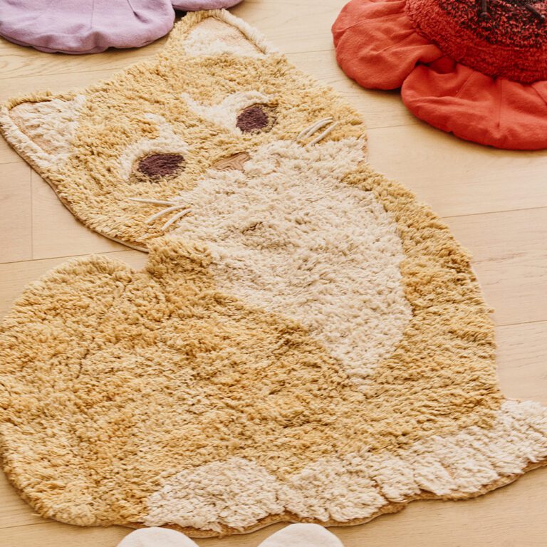 Lorena Canals - Wasbaar Vloerkleed - Ginger the Cat