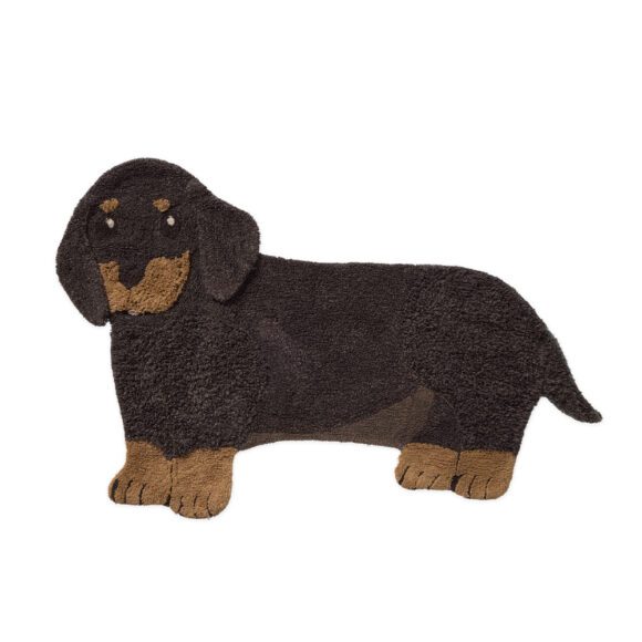 Lorena Canals – Wasbaar Vloerkleed – Jack the Dog – 150 x 110 cm