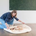Play&Go - Noomad 2-in-1 Baby Speelkleed & Opbergzak - Soft - Teddy Oak