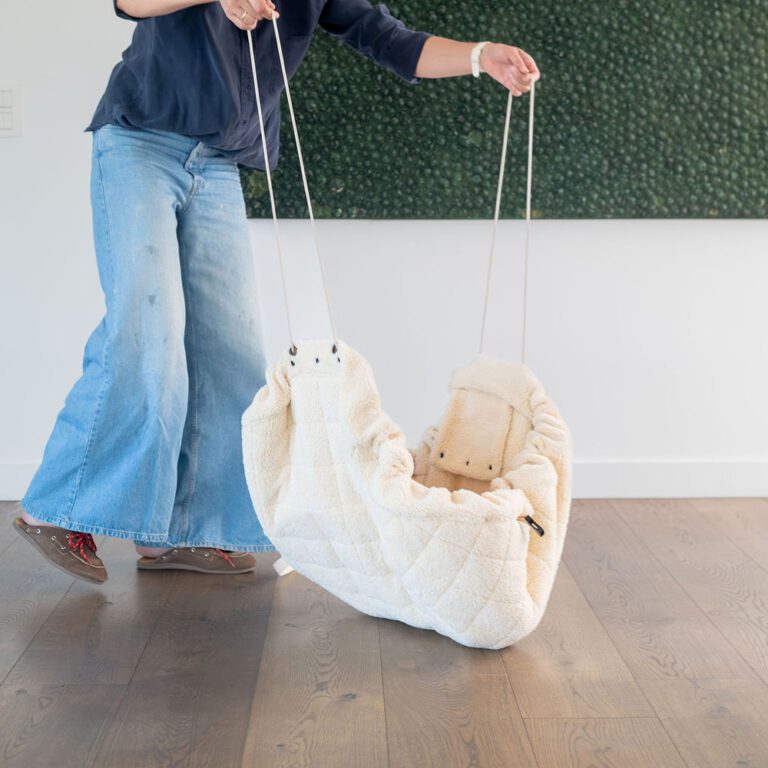 Play&Go - Noomad 2-in-1 Baby Speelkleed & Opbergzak - Soft - Teddy Oak