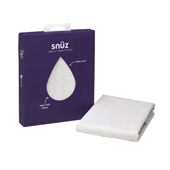 Snüz – Matrasbeschermer voor SnüzBaskit – Wit, 35 x 75 cm