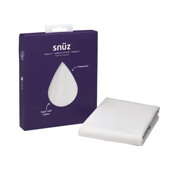 Snüz – Matrasbeschermer voor SnüzPod5 – Wit, 44 x 80 cm