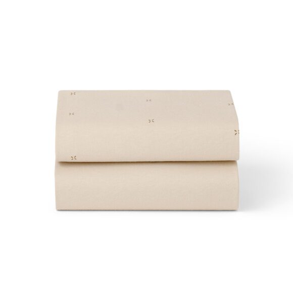 Snüz – Hoeslakens voor SnüzPod5 2-pack – Cashmere Cross, 44 x 80 cm