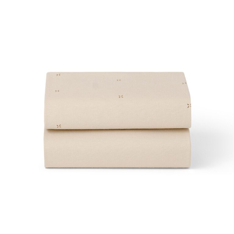 Snüz - Hoeslakens voor SnüzPod5 2-pack - Cashmere Cross, 44 x 80 cm