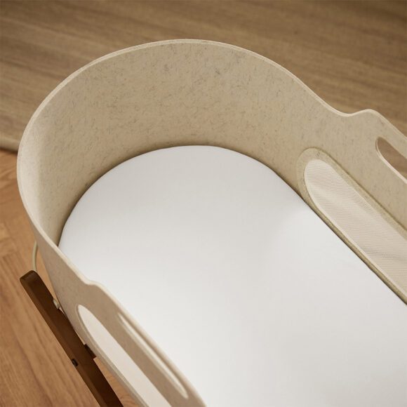 Snüz – Hoeslakens voor SnüzBaskit 2-pack – Wit, 35 x 75 cm