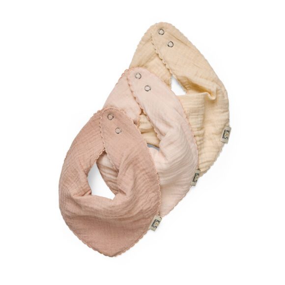 Kas Kopenhagen – Hydrofiele Slabbetjes 3-pack – Rose