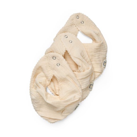 Kas Kopenhagen – Hydrofiele Slabbetjes 3-pack – Creme
