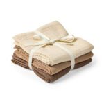 Kas Kopenhagen - Kai Hydrofiele Doeken 3-pack - Brown