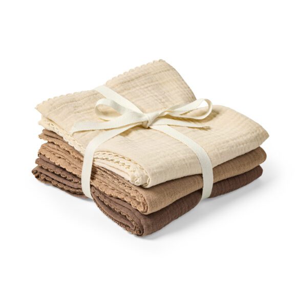 Kas Kopenhagen – Kai Hydrofiele Doeken 3-pack – Brown